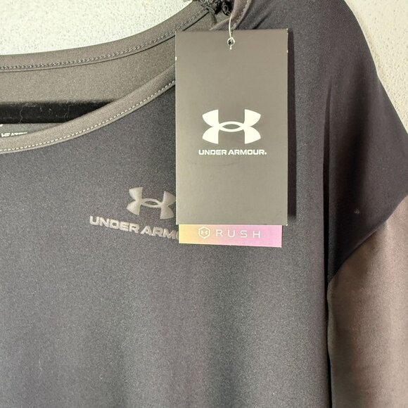 NWT Under Armour Womens HeatGear Compression Short Sleeve T-Shirt Small Loose - Picture 9 of 12